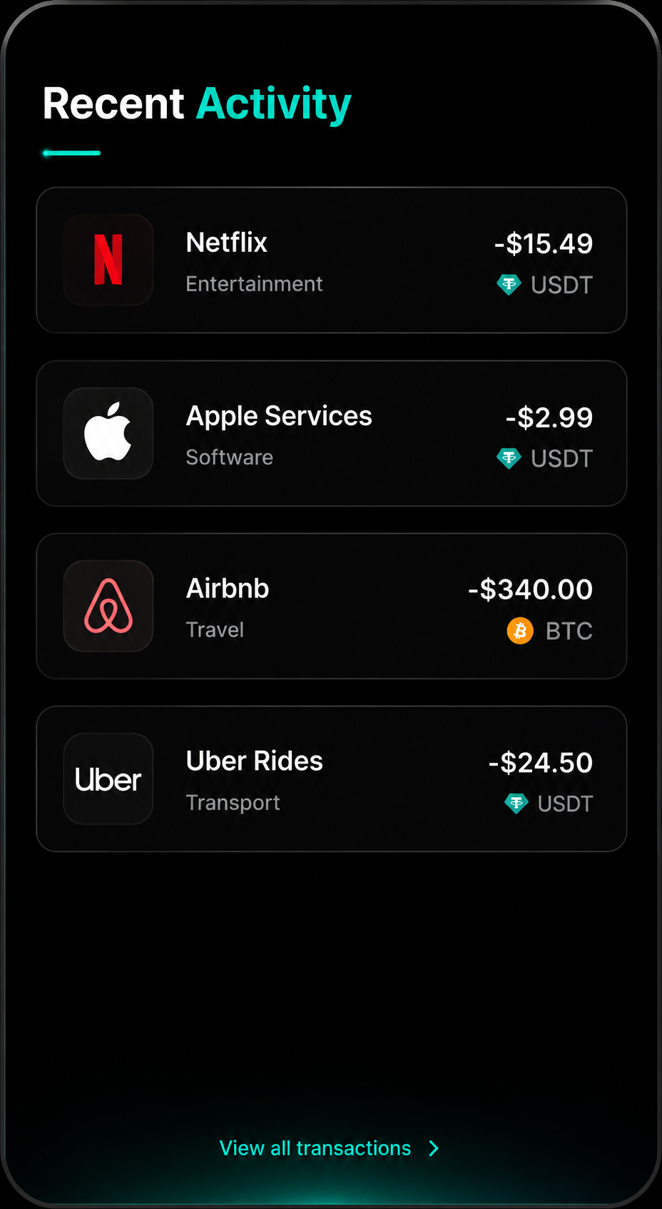 Virexa Transactions