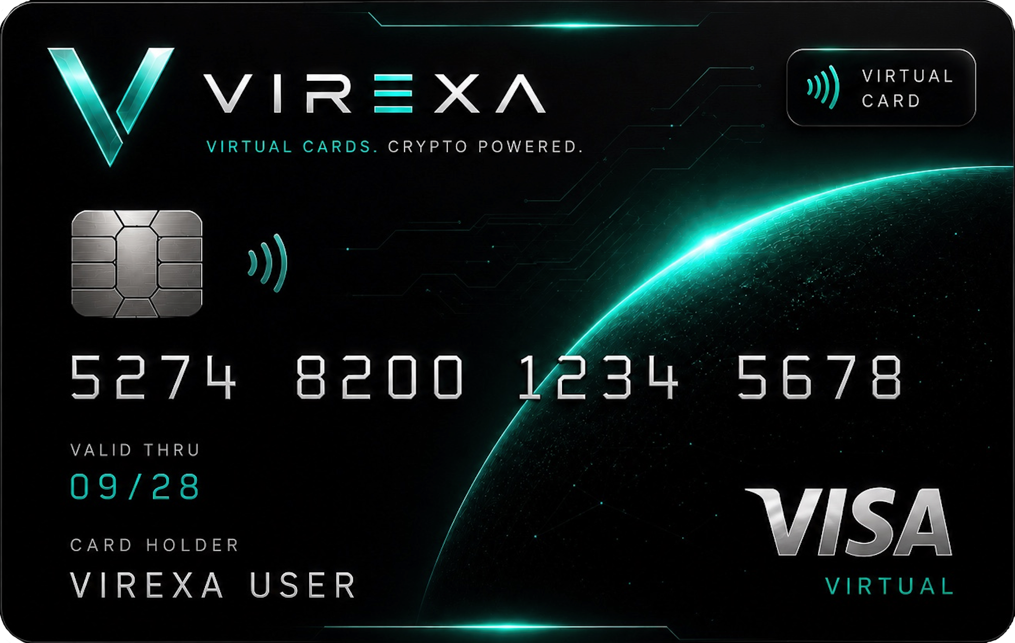 Premium Metal Physical Crypto Card